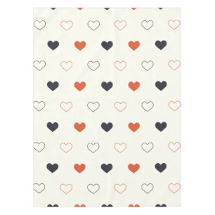 Cute Simple Heart Seamless Pattern  Tablecloth