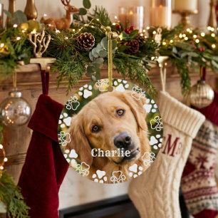 Cute Simple Modern Custom Pet Metal Tree Decoration