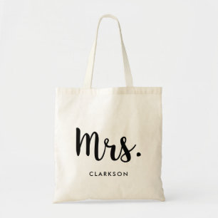 Cute simple  Mrs. Tote Bag