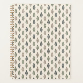 Cute Simple Sage Green & Beige Boho Style Planner