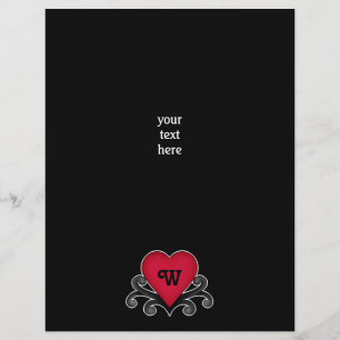 Cute simple valentines day flyer