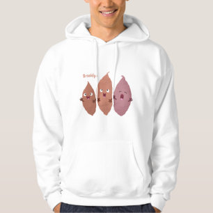 Cute singing sweet potatoes cartoon vegetables hoodie