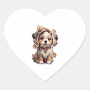 Cute single-dog Stickers  