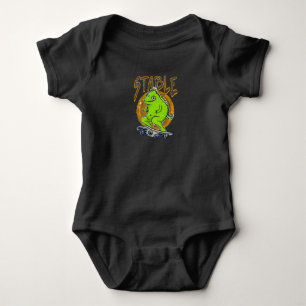 cute skateboard bodysuit for baby