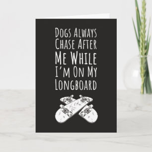 Cute Skateboarding Cards Sports Skater Longboard