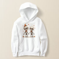 Cute Skeleton Couple Hoodie