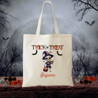 Cute Skeleton Kid's Trick or Treat Halloween