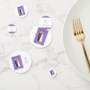 Cute Skeleton Themed Halloween Wedding Confetti