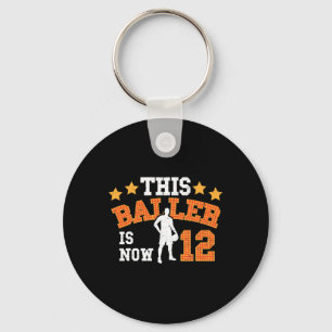 Cute Sketll This Ller Is Now 12 - 12th Birthday Key Ring
