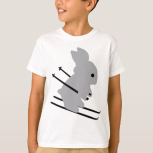 cute ski bunny  snow skiing T-Shirt