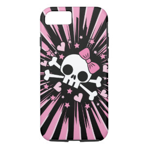 Cute Skull and Crossbones iPhone 8/7 Case
