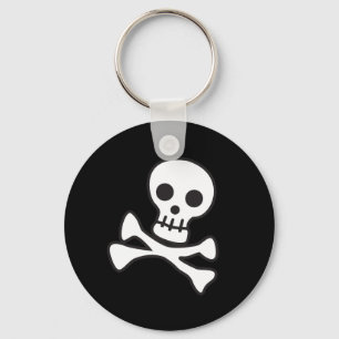 Cute Skull Key Ring