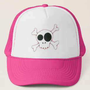 Cute Skull Trucker Hat