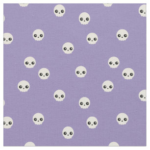 Cute Skulls Fabric