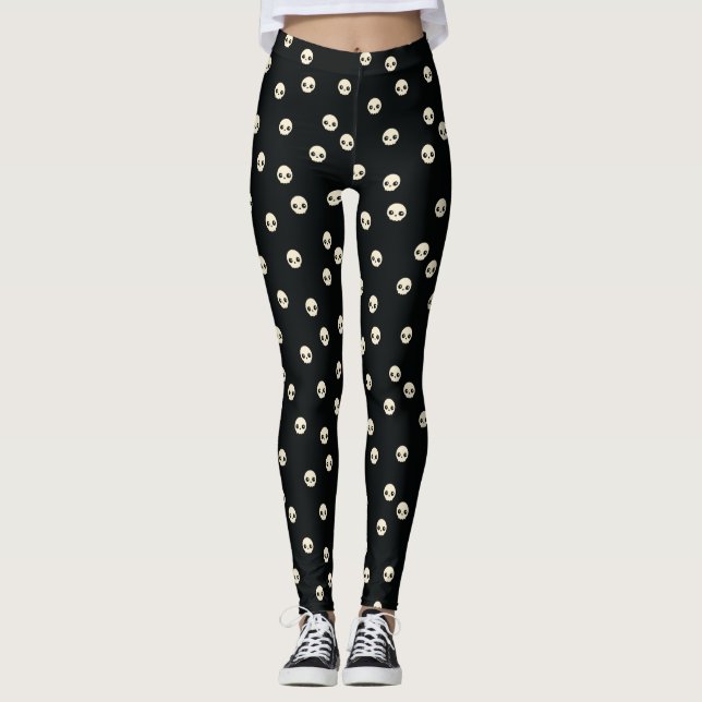 Cute Skulls Leggings (Front)