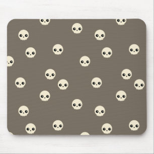 Cute Skulls Mouse Pad