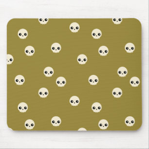 Cute Skulls Mouse Pad