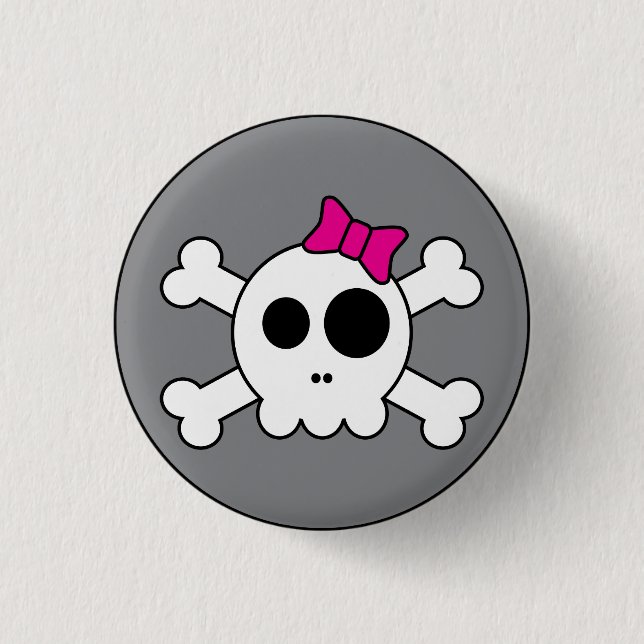 Cute Skully Button (Front)