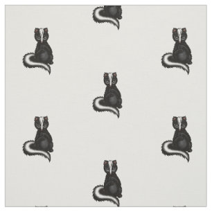 cute Skunk Fabric