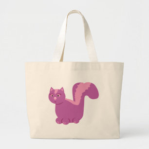 Cute Skunk Large Tote Bag
