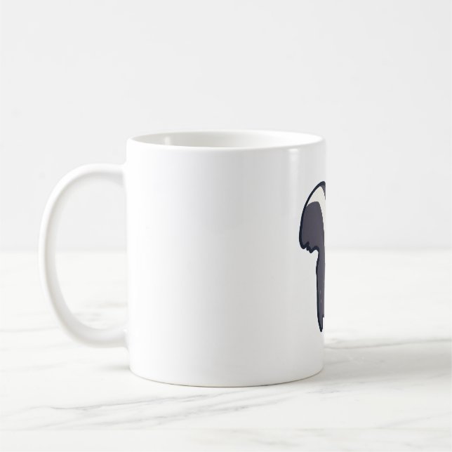 Cute skunk Magic Coffee Mug (Left)