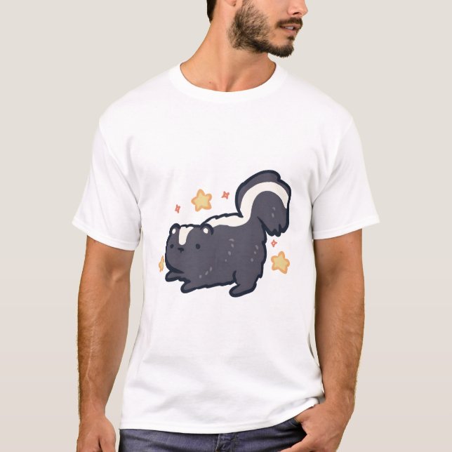 Cute skunk Magic T-Shirt (Front)