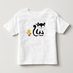 Cute Skunk Toddler T-Shirt