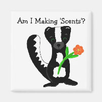 Cute Skunk with Saying