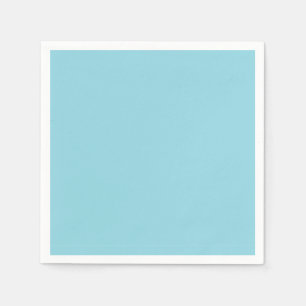 Cute Sky Blue Solid Napkins