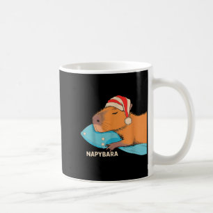Cute Sleeng Capybara Napybara Pajamas Boys Girls K Coffee Mug