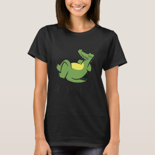 Cute Sleeping Alligator Good At Naps  Alligator T-Shirt