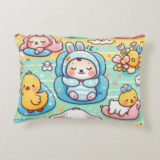 Cute Sleeping Animal Decorative Cushion