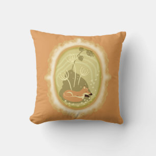 Cute Sleeping Fox Cushion