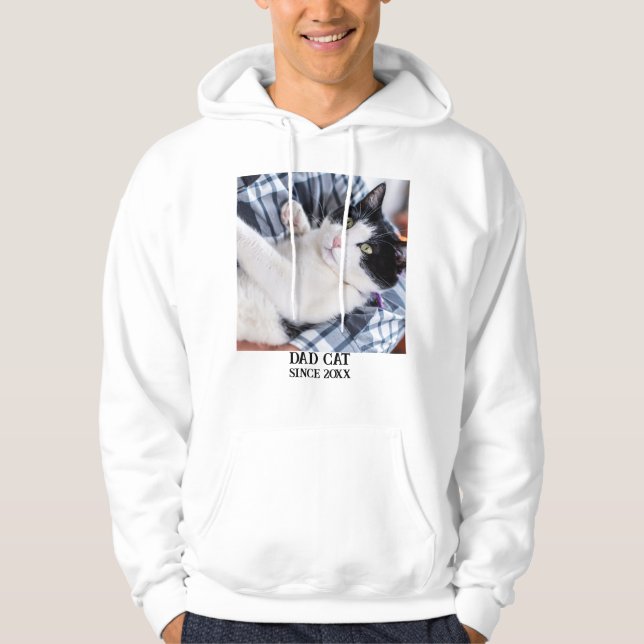 Cute Sleeping Kitten  Hoodie (Front)