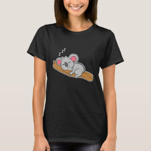 Cute Sleeping Koala Bear Funny Koala Bear Lover T-Shirt