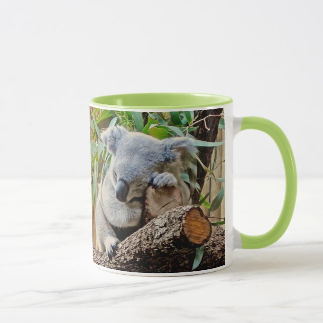 Cute Sleeping Koala Bear Mug (Right)
