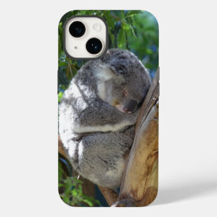 Cute Sleeping Koala in Tree Case-Mate iPhone 14 Case