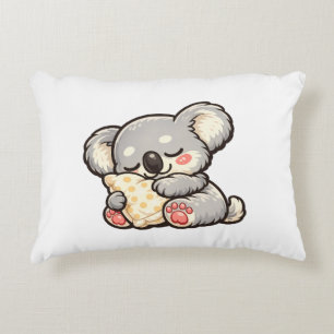 Cute Sleeping Koala with Pillow