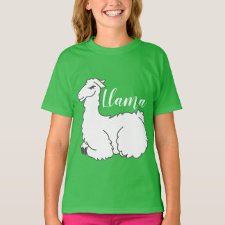 Cute Sleeping Llama T-Shirt
