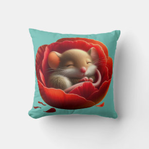 Cute Sleeping Mice Cushion