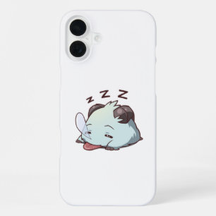 Cute Sleeping Poro League of Legends Animal iPhone 16 Plus Case