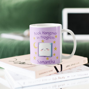 Cute Sleepy Book  Mug