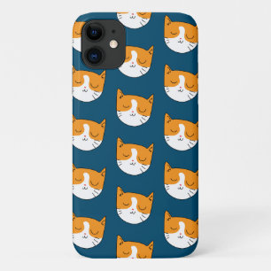 Cute Sleepy Cat iPhone 11 Case