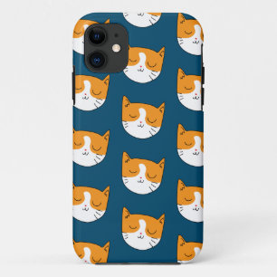 Cute Sleepy Cat Iphone Case