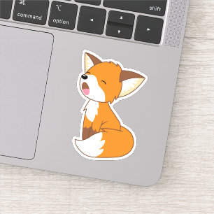 Cute Sleepy Little Fox