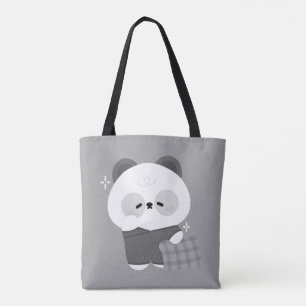 Cute Sleepy Panda  Tote Bag