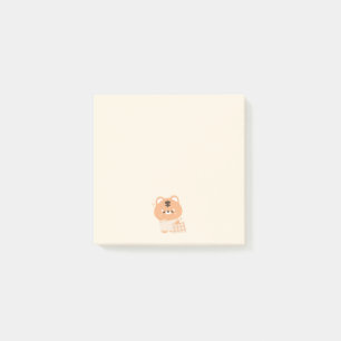 Cute Sleepy Tiger Post-it Notes
