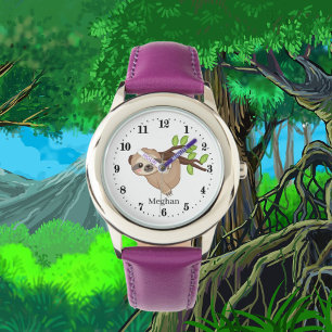 cute sloth add name Watch
