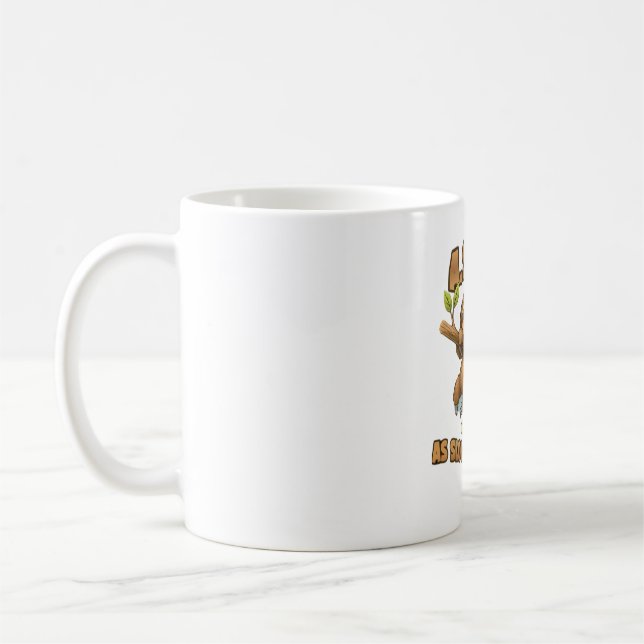 Cute Sloth ASAP � As Slow As Possible Classic T-Sh Coffee Mug (Left)