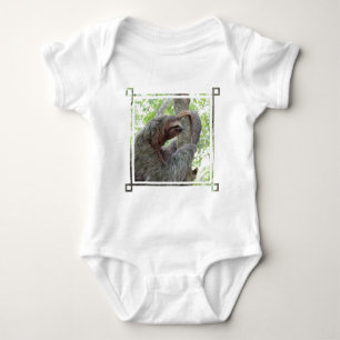 Cute Sloth Baby Bodysuit
